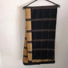 昭和レトロ チェック柄ストール・ショール
