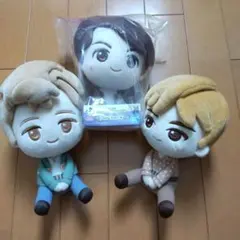 bts tinytan一番くじ Dynamite ぬいぐるみ３点セット
