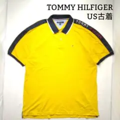 US古着　トミーヒルフィガー　半袖ポロシャツ　大きいサイズ　オーバーサイズ