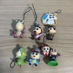 クレヨンしんちゃん　まとめ売り　ストラップ　フィギュア　ラバーキーホルダー