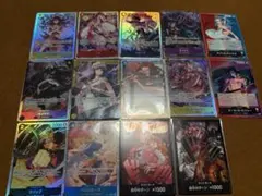 원피스 カードゲーム 14枚 묶음 판매 SR L SEC ドン！！カード