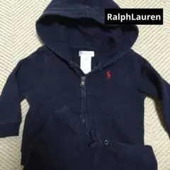 Ralph Lauren ネイビー トレーナー・パンツセット 9M