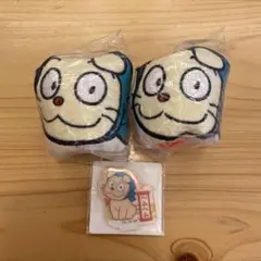 忍たま　スクエアポーチ　ヘムヘム2個　アクスタ