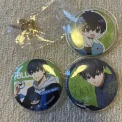 ブルーロック　潔世一　缶バッチ　リングチャーム