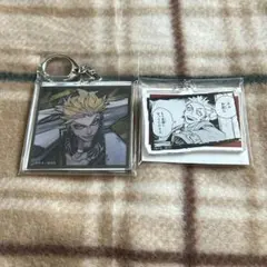 呪術廻戦　宿儺＆虎杖2連　アクリルキーホルダー　ゼブラック　当選　非売品 呪術廻戦 宿儺＆虎杖2連 アクリルキーホルダー ゼブラック 当選 非売品