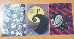 ナイトメア・ビフォア・クリスマス クリアファイル 3枚セット