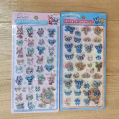 ナルミヤ　ボンボンドロップシール 2種セットのサムネイル