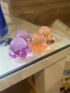 【美品】星のカービィ ワドルディ クリスタルフィギュア 4個セット マスコット