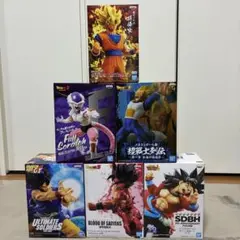 ドラゴンボール、北斗の拳など9体セット - メルカリ