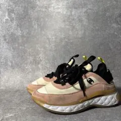 CHANEL シャネル スニーカー マトラッセ ココマーク ピンク スエードのサムネイル