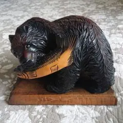 木彫り 熊の置物