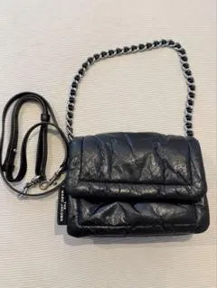 値下げ marc jacobs ピローバッグ ブラック ショルダー紐付き2way 