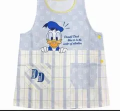 保育士、幼稚園、ドナルドダック エプロンMーL