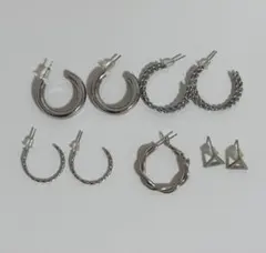 ピアス リング シルバー まとめ売り