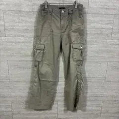 23区 カーゴパンツ M グレー系 立体ポケット きれいめ メンズのサムネイル