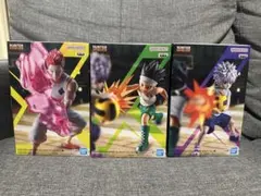 HUNTER×HUNTERフィギュア G.I.編 ゴン キルア ヒソカ 3点