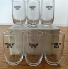 レトログラス　サントリービール12個セット