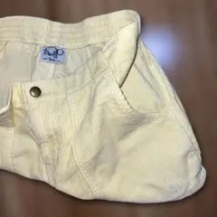 ロンハーマンOPコラボSコーデュロイ ショートパンツEDWINクリームイエロー
