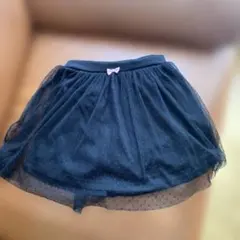 黒のチュールスカート サイズ130