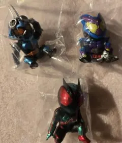 まちぼうけ仮面ライダーの場合3　仮面ライダーゼッツ他3点まとめ売り