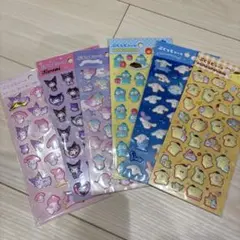 ダイソー DAISO サンリオ ぷくっとシール 6種類セット