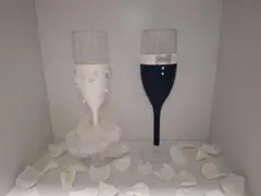 結婚式に♡ドレスグラス♡