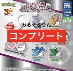 ポケモン 30周年 メタルチャームマスコット コンプ
