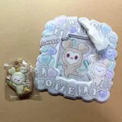 twice ダヒョン　カードホルダー　ビスケットチャーム　ダブリー