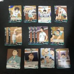 ハイキュー‼︎ バボカ 青葉西城 及川 国見　プロモカード 他