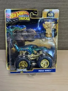 ホットウィール モンスタートラック ゴールデンメガレックス 当選品