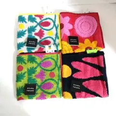 Atsuko Matano タオルハンカチ 4枚セット