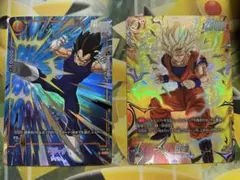 孫悟空（パラレル）＆ベジータ（パラレル）　2枚セット