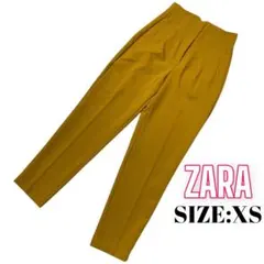⭐️A634⭐️ ZARA ♥ お洒落 センタープレス ハイウエストパンツ