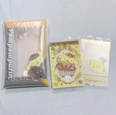ポムポムプリン カードケース ウエハースコレクション 3点セット サンリオ