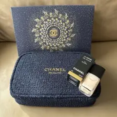 CHANEL Xmasコフレ♡ノベルティポーチ♡ネイルカラー付き