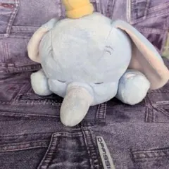 ダンボ ぬいぐるみ 小型 水色