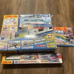 タカラトミー プラレール 駅とつながるプラキッズレールセット　3点セットのサムネイル