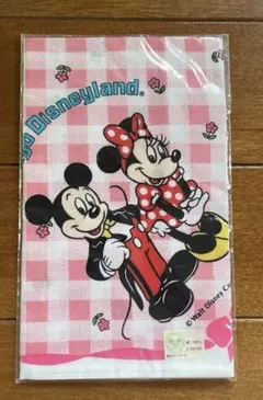 未使用 ディズニーランド TDL 開園年 1983年 ミニー ハンカチ レア