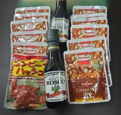 沖縄ホーメル コンビーフハッシュ 12袋・オリーブオイルセットのサムネイル