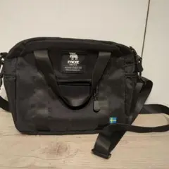 moz 2WAY　 ナイロン ショルダーバッグ 黒のサムネイル