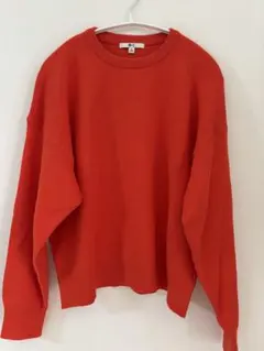 UNIQLO スムースコットンクルーネックセーター XL