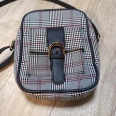 INGNIチェック柄 ショルダーバッグ