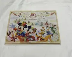 ディズニー　フリーきっぷ　40周年限定