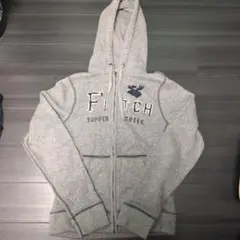 Abercrombie & Fitch グレー フーディ M