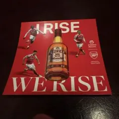 CHIVAS REGAL Arsenal コラボ 記念ステッカー