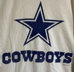 NFL ダラスカウボーイズ Tシャツ シングルステッチ 古着 90s 白 XLのサムネイル