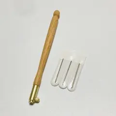 リュネビル 刺繍 クロシェ針 3本 セット クラフト用品