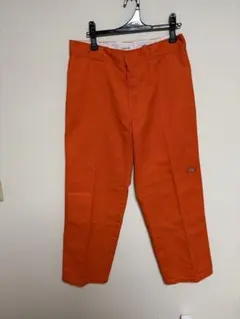Dickies ディッキーズ ダブルニー ルーズフィット オレンジ　34 ×32