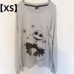 ✨一点限り✨【XS】ディズニー ナイトメア・ビフォア・クリスマス 長袖Tシャツ