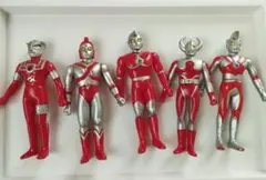 ウルトラマン　ソフビ　 5体セット
